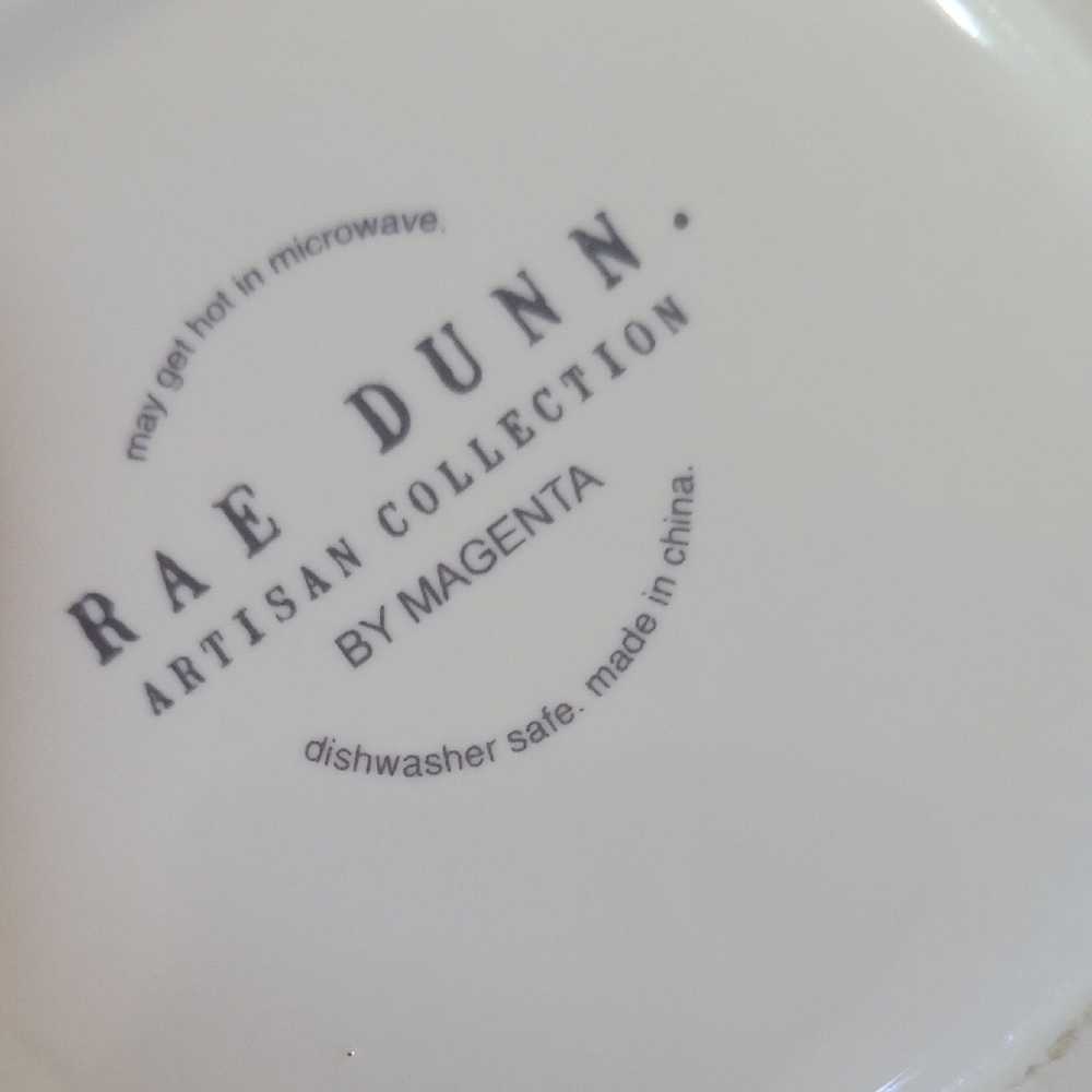 Rae Dunn Cream 'Beauty' and 'Beast' Mugs - Picture 5 of 5